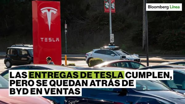 Las entregas de Tesla cumplen con las estimaciones, pero se quedan atrás de BYD en ventasdfd