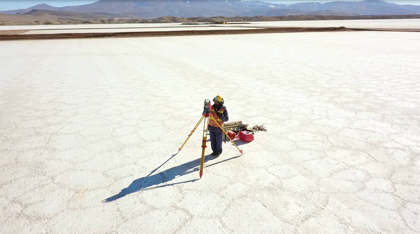 The Pastos Grandes lithium project, in Argentina's Salta province.