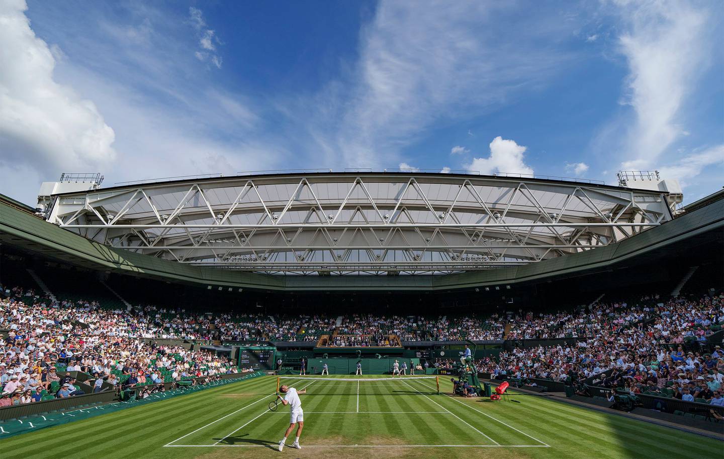 Imagen del Court Central de Wimbledon