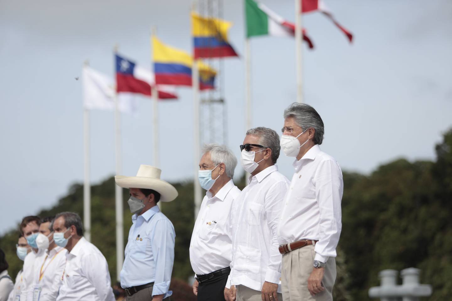 El presidente de Ecuador, Guillermo Lasso, visitó Colombia para participar en la Cumbre de la Alianza del Pacífico.