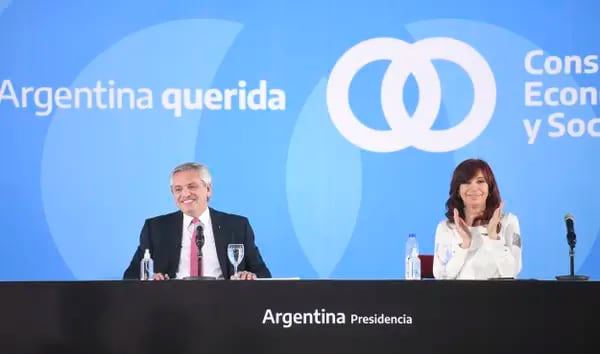Alberto Fernández y Cristina Fernández de Kirchner encabezaron un acto tras la derrota en las PASO
