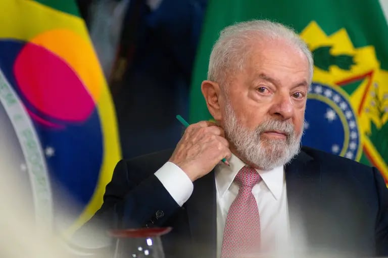 Luiz Inacio Lula da Silva, presidente de Brasil. dfd