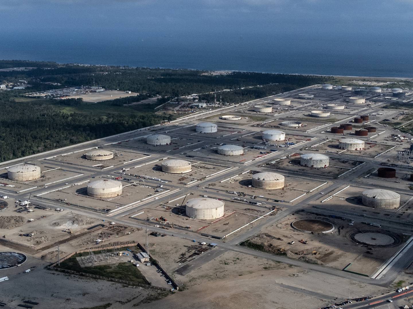 La refinería Dos Bocas de Petróleos Mexicanos (PEMEX) en construcción en Paraíso, estado de Tabasco, México, el viernes 4 de septiembre de 2021.Fotógrafo: César Rodríguez/Bloomberg