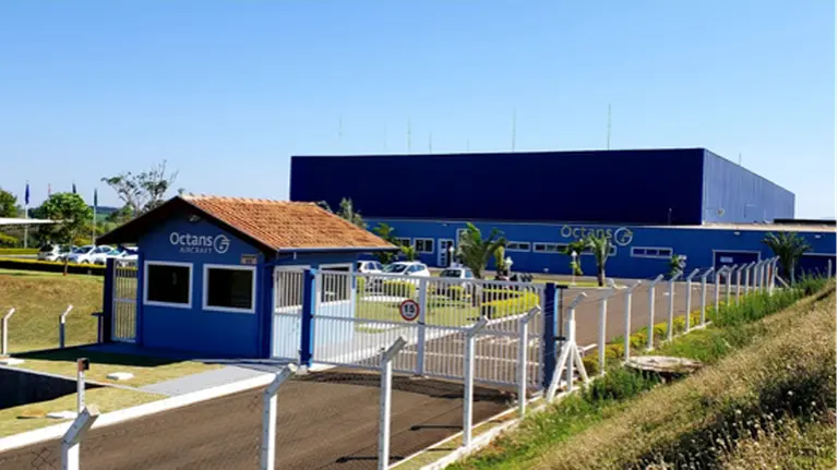 Sede da Octans Aircraft em São João da Boa Vista (SP). Companhia diz que São Paulo tende a defender a sua permanência no estadodfd