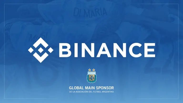 Binance anunció esta tarde una alianza por cinco años con la Asociación del Fútbol Argentino (AFA)dfd
