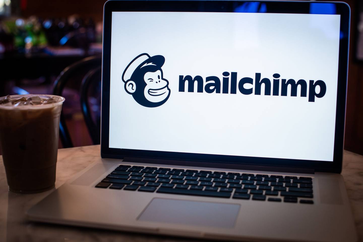 El logotipo de Mailchimp en un ordenador portátil en una fotografía arreglada en Hastings-on-Hudson, Nueva York, Estados Unidos, el viernes 3 de septiembre de 2021. Fotógrafo: Tiffany Hagler-Geard/Bloomberg