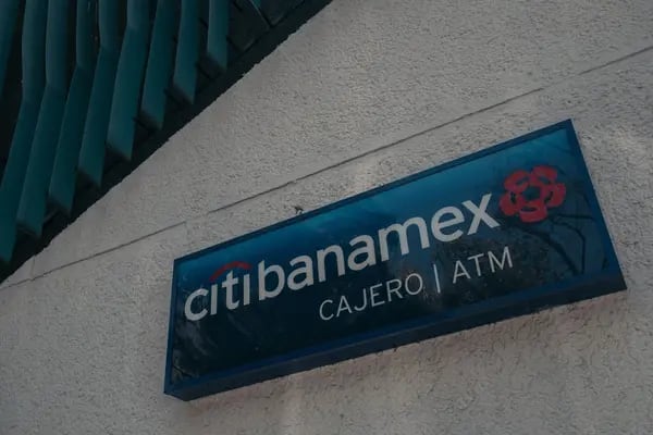 Una sucursal del banco Banamex en la Ciudad de México
