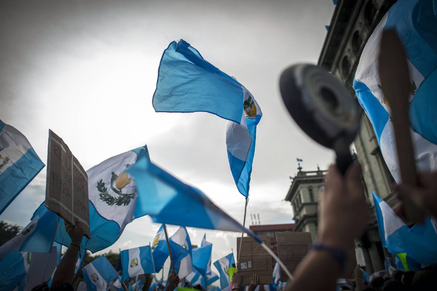 Guatemala ha vivido jornadas en donde la población manifestó su descontento contra actos de corrupción.