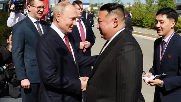 Kim y Putin se reúnen para hablar sobre un posible acuerdo de armasdfd