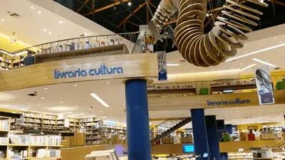 Livraria Cultura do Conjunto Nacional, em São Paulo, a maior unidade entre as três que restaram da rede tradicional (Reprodução/Instagram)