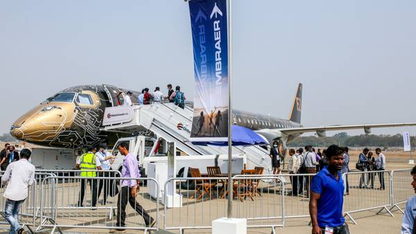 Embraer espera alta de encomendas com boom de viagens pós-pandemiadfd