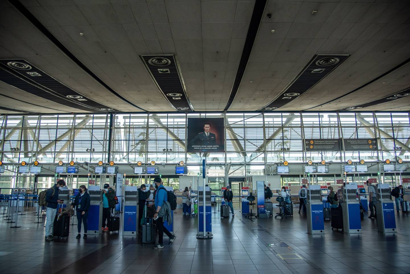 VINCI administra 53 aeropuertos alrededor del mundo, como el aeropuerto de Santiago en Chile