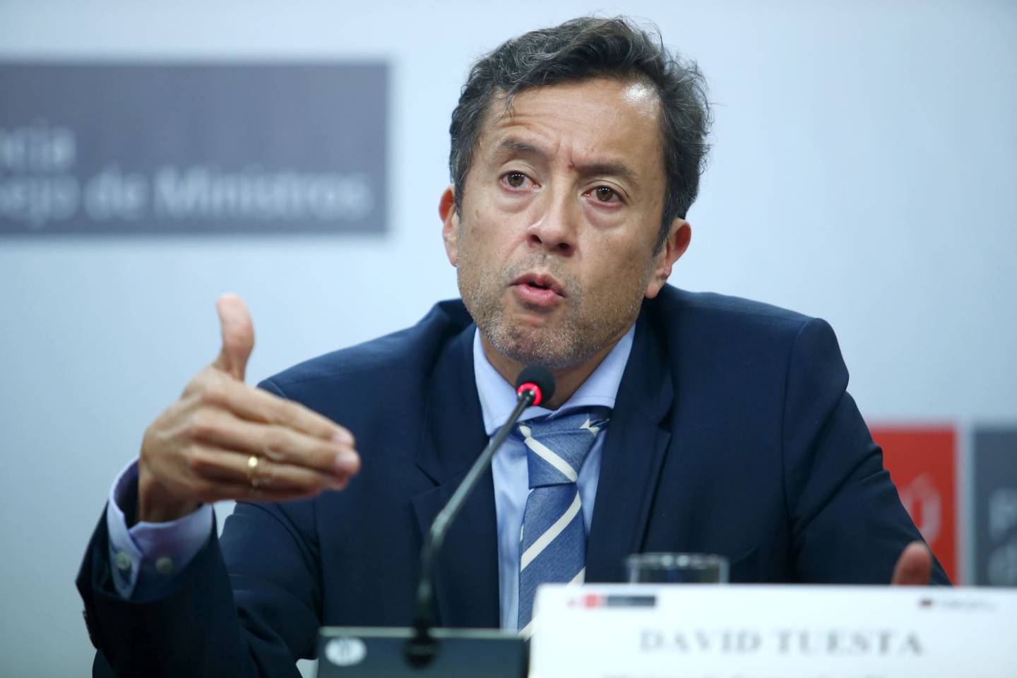 David Tuesta fue ministro de Economía del Perú.dfd