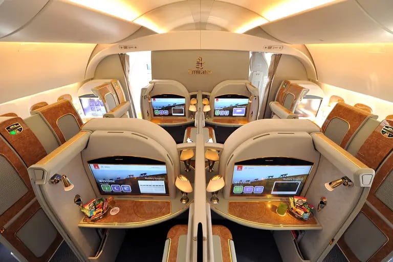 primeira classe Emiratesdfd