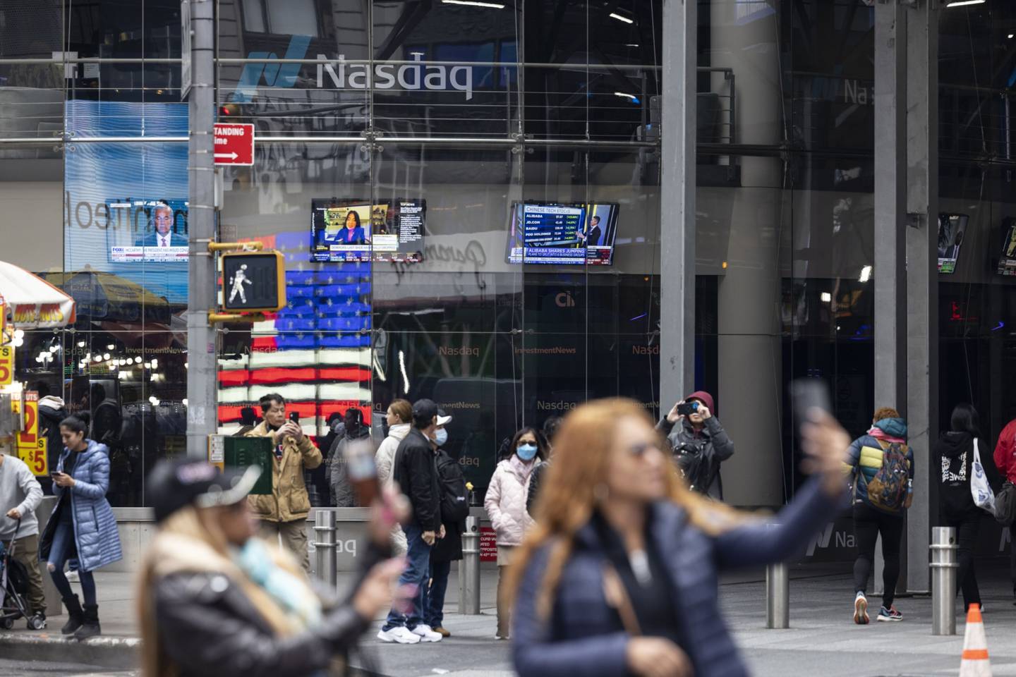 NASDAQ: ¿qué significa, qué es, quiénes cotizan y sólo es de acciones de EE.UU? | Fotógrafo: Angus Mordant/Bloomberg