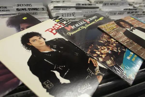 Discos do Michael Jackson