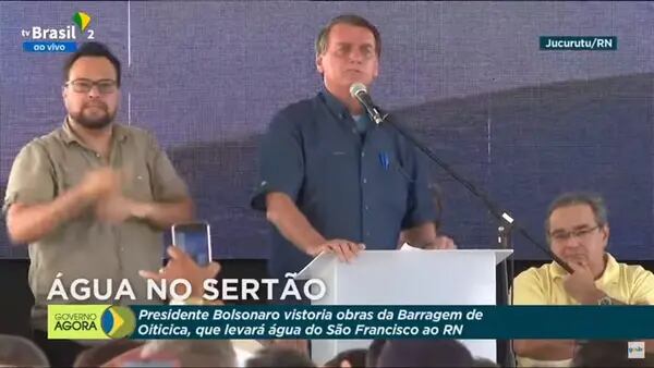 Em discurso no Rio Grande do Norte, Bolsonaro culpa governadores por alta nos preços