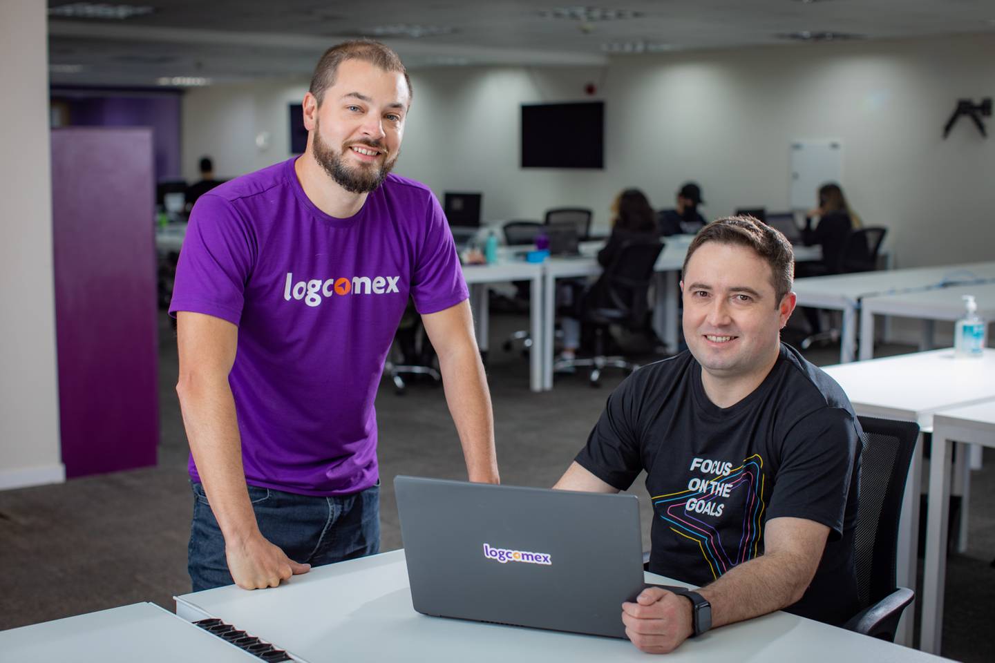 LogComex foi fundada por Helmuth Hofstatter (à direita), CEO, e Carlos Souza, que atua como COO