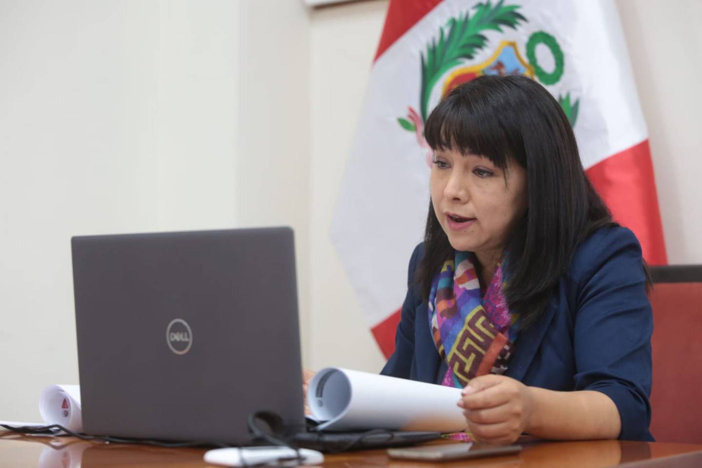 Mirtha Vásquez sobre facultades legislativas: "Tenemos a un país que requiere recaudar".dfd