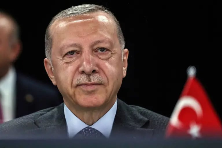Recep Tayyip Erdogan, presidente de Turquía.dfd