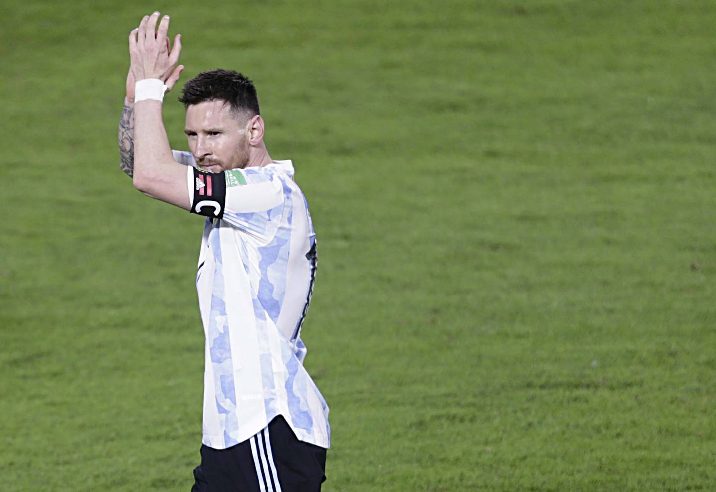 Leo Messi, capitán de la Selección de Argentinadfd