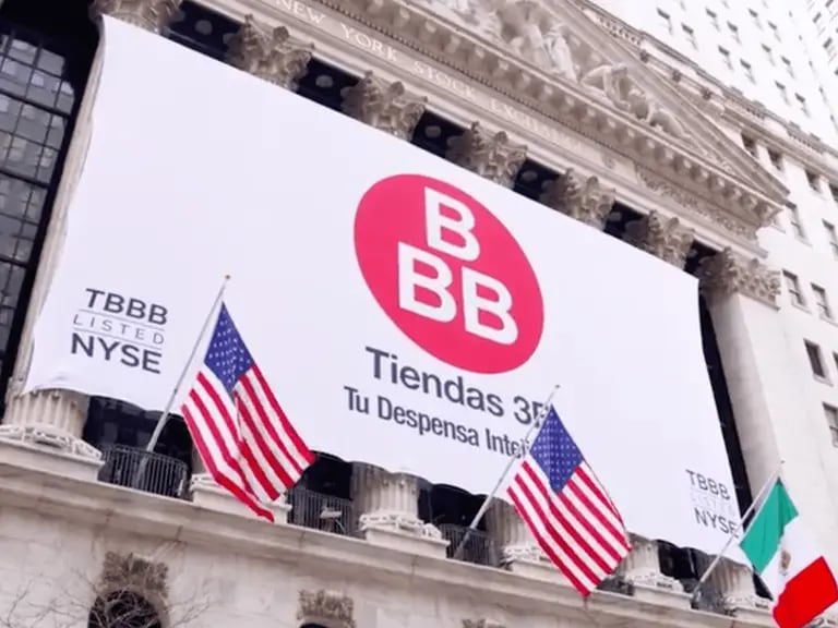 Empresa mexicana Tiendas 3B faz sua estreia como empresa listada na Bolsa de Nova York em fevereiro de 2024 (Foto: Reprodução/NYSE)dfd