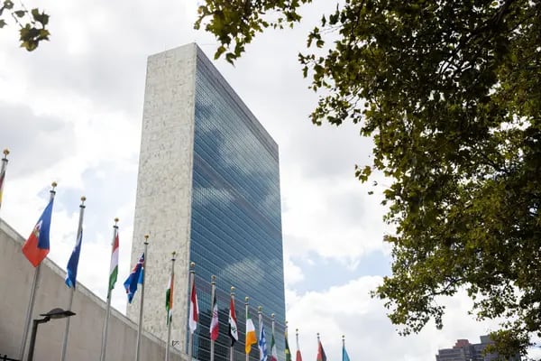La sede de las Naciones Unidas.