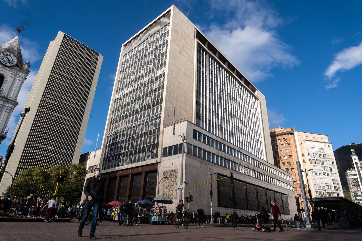 La sede del Banco Central de Colombia en Bogotá, Colombia, el jueves 28 de julio de 2022.dfd