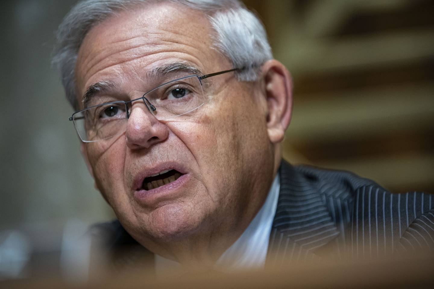 Senator Robert Menendez, a Democrat from New Jersey and chairman of the Senate Foreign Relations Committee.