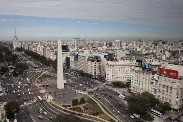 El monumento nacional Obelisco de Buenos Aires se encuentra en la Plaza de la República en Buenos Aires, Argentina, el miércoles 13 de septiembre de 2017.