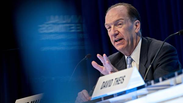 Presidente del Banco Mundial teme que persista la estanflacióndfd