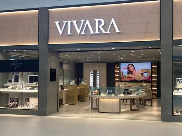 Loja da Vivara, uma das maiores redes de joias do país, listada na bolsa