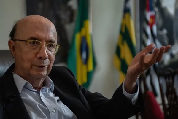 Henrique Meirelles, ex-ministro da Fazenda e ex-presidente do BC, durante entrevista em São Paulo