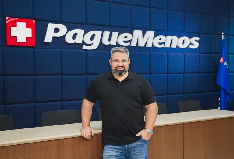 Mário Queirós, CEO da Pague Menos: plano de expansão tem novos alvos após desfecho de aquisição da Extrafarmadfd