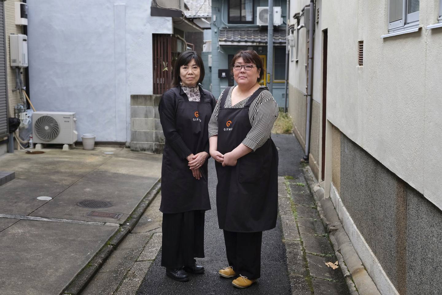 Tokie Mizuno, à esquerda, e Megumi Ogawa (Kosuke Okahara/Bloomberg)dfd