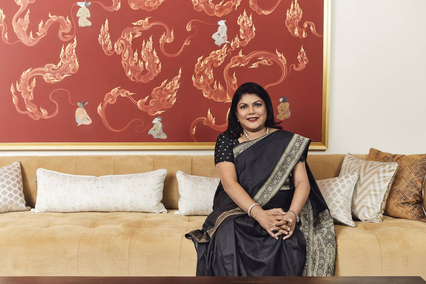 Empresária acumula patrimônio de quase US$ 7 bilhões, a maior fortuna entre mulheres que se tornaram bilionárias por esforço próprio na Índia, segundo o Índice de Bilionários da Bloomberg