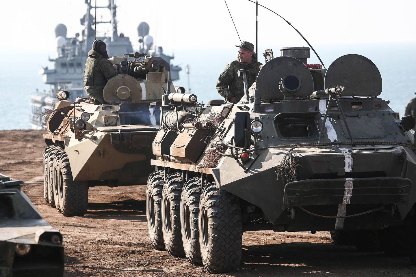 EE.UU. advierte que Rusia podría estar planeando una invasión de Ucrania.