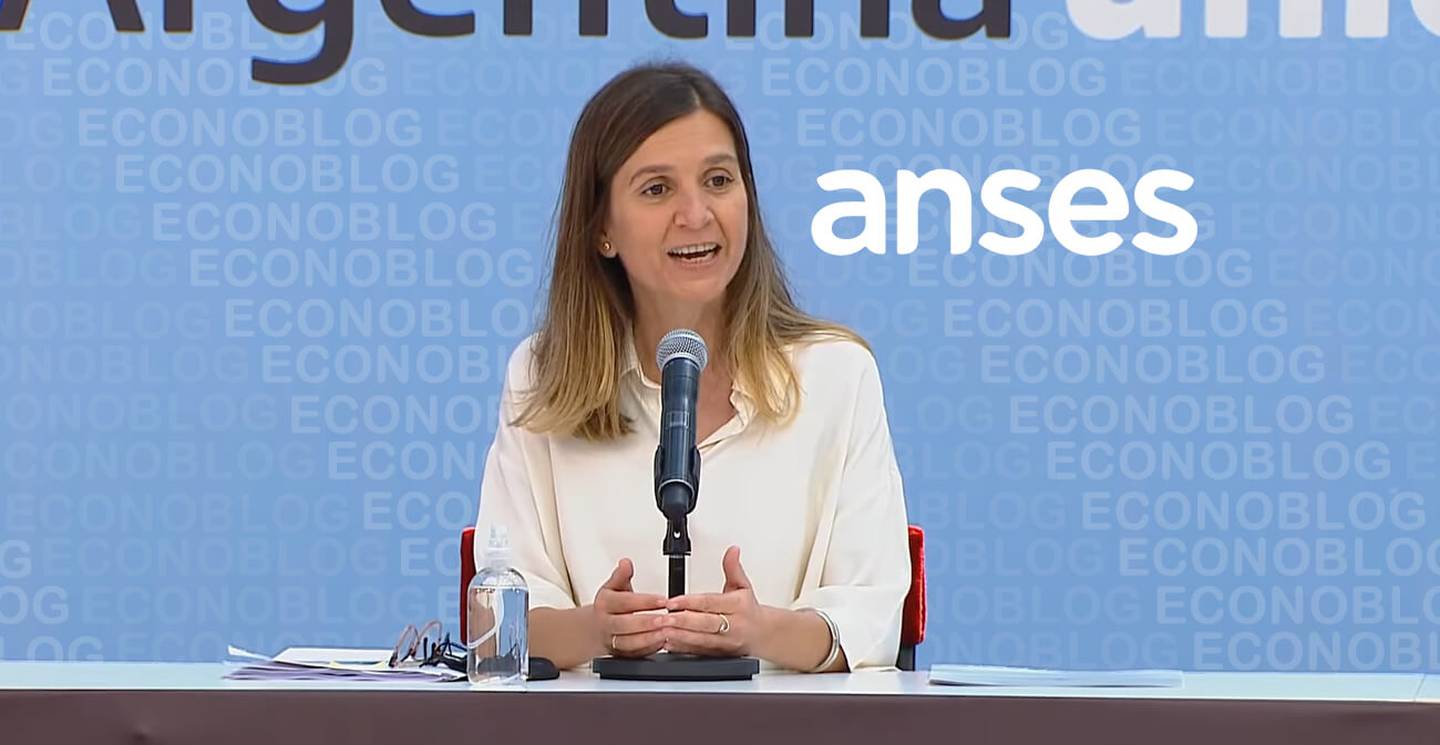 María Fernanda Raverta, directora de ANSES