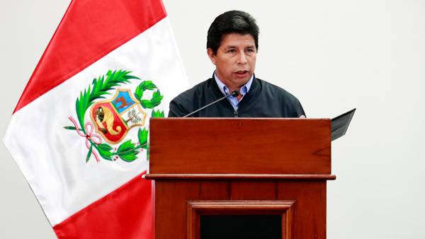 Pedro Castillo da golpe de Estado en Perú: anuncia disolución del Congresodfd