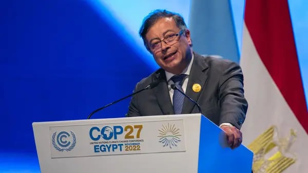 Petro dice en COP27 que banca multilateral debe dejar de financiar a hidrocarburosdfd