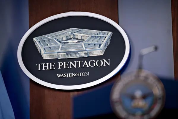 El logo del Pentágono