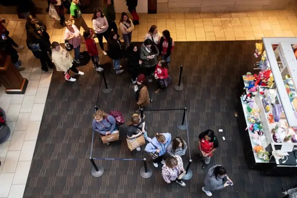 Shoppers At The Polaris Fashion Place Mall On Black Friday