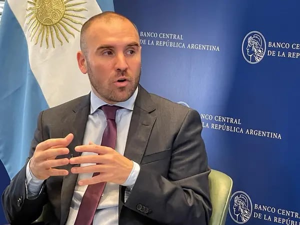 Martín Guzmán. El ministro de Economía de la Argentina.