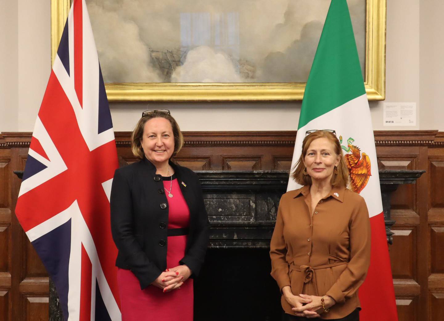 El Reino Unido es el decimosexto socio comercial de México en el mundo, su octava fuente de inversión y hay más de 2,000 empresas británicas en México. (Cortesía: @annietrev)