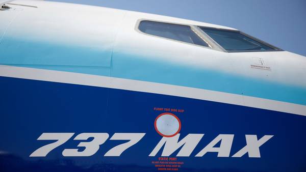 Escasez de motores obliga a Boeing a recortar planes de entrega del 737 Maxdfd