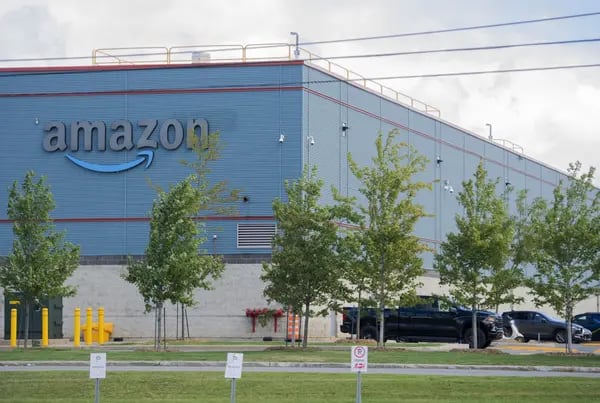 Depósito da Amazon no Canadá