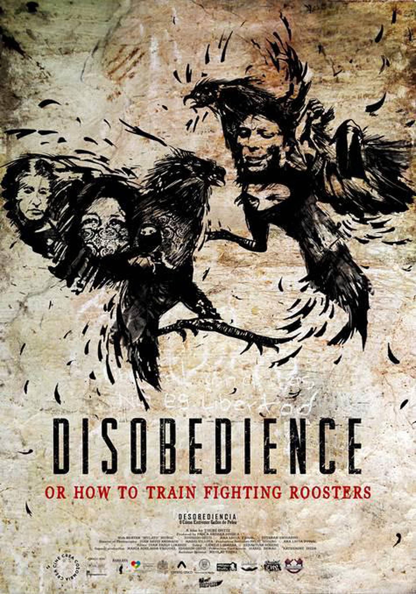 Cartel de Desobediencia, película colombianadfd