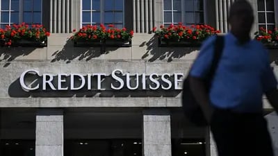 El logo de Credit Suisse Group AG