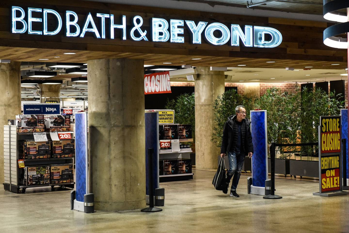 Bed Bath & Beyond Inc. dijo que cerraría otras 87 tiendas además de los 150 cierres que anunció en agosto. Fotógrafa: Stephanie Keith/Bloomberg