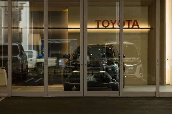 Toyota cortou sua meta de produção global para o ano fiscal até março no começo deste ano